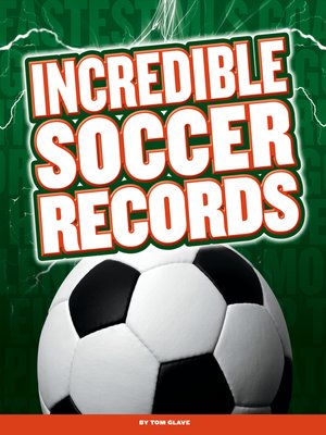 cover image of Incredible Soccer Records